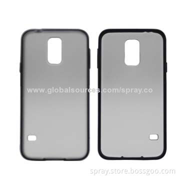 Clear Hard Back Covers with Rubber Bumper/Durable Bump and Shock Protection, Double-injection